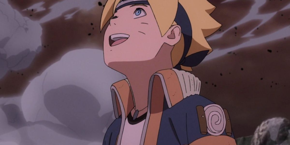 Boruto in Naruto's Coat Cropped