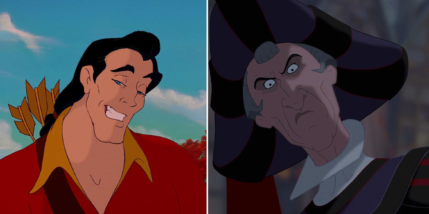 Claude Frollo In The Hunchback Of Notre Dame And Gaston In Beauty And The Beast