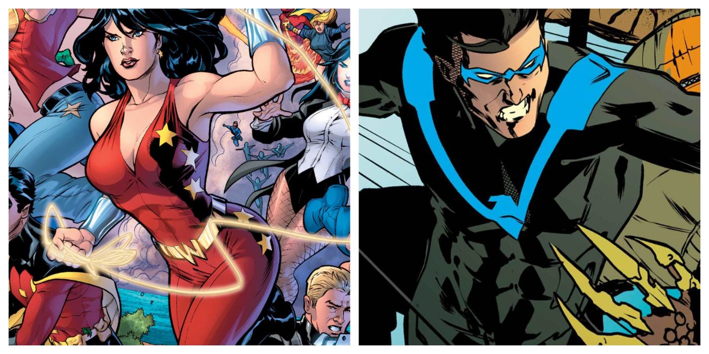 Donna Troy and Nightwing