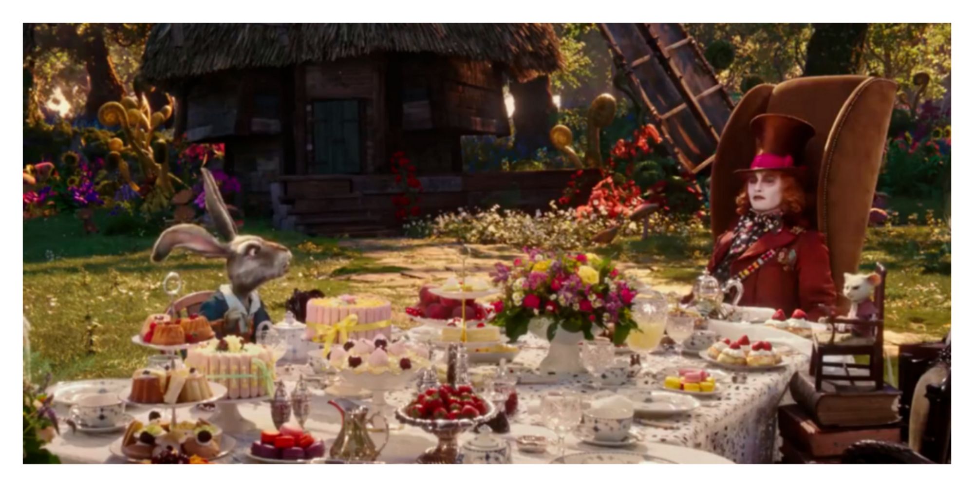 Alice Through The Looking Glass tea party