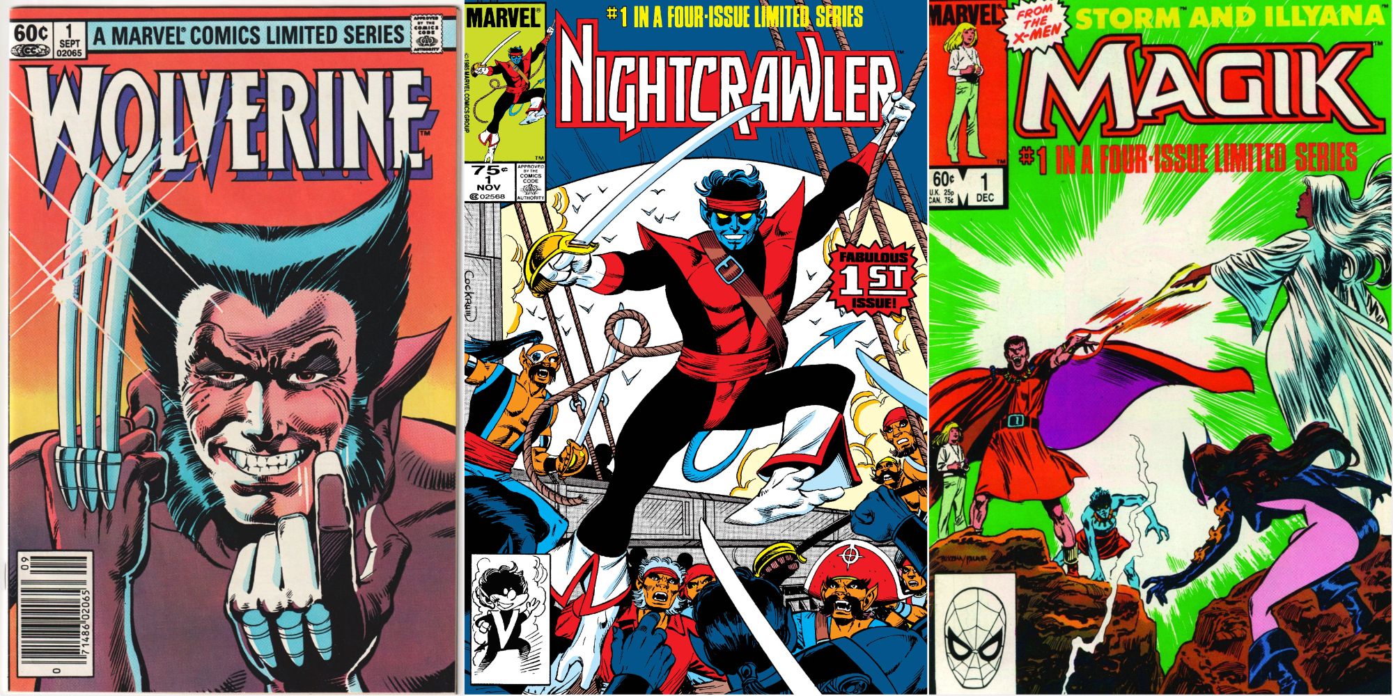 Wolverine #1, Nightcrawler #1, and Magik