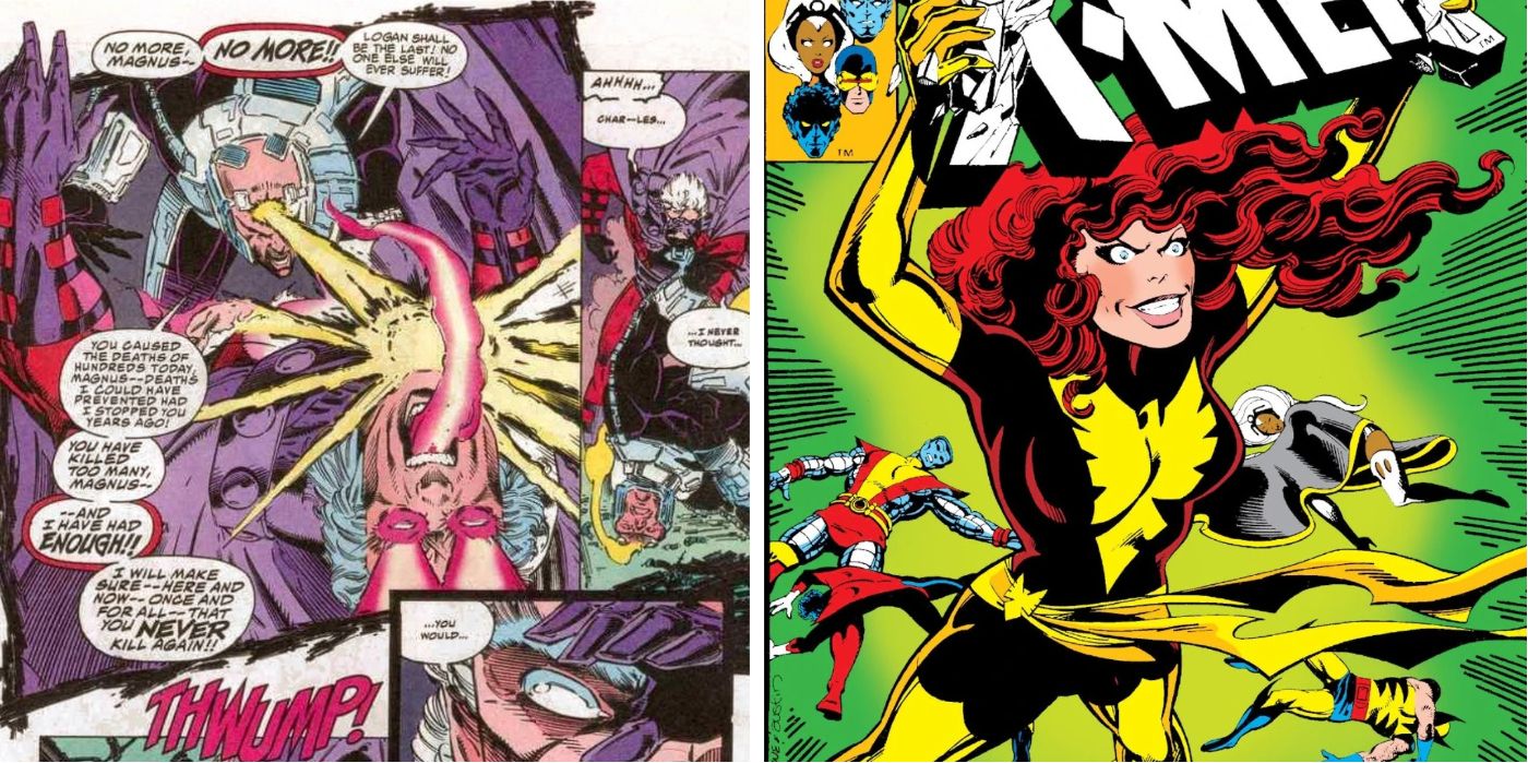 Xavier mindwiping Magneto and The Dark Phoenix Saga