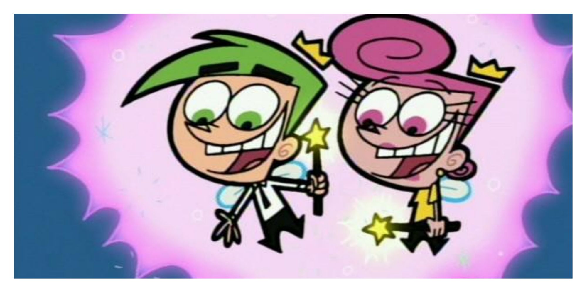 Cosmo and Wanda granting Timmy's wishes