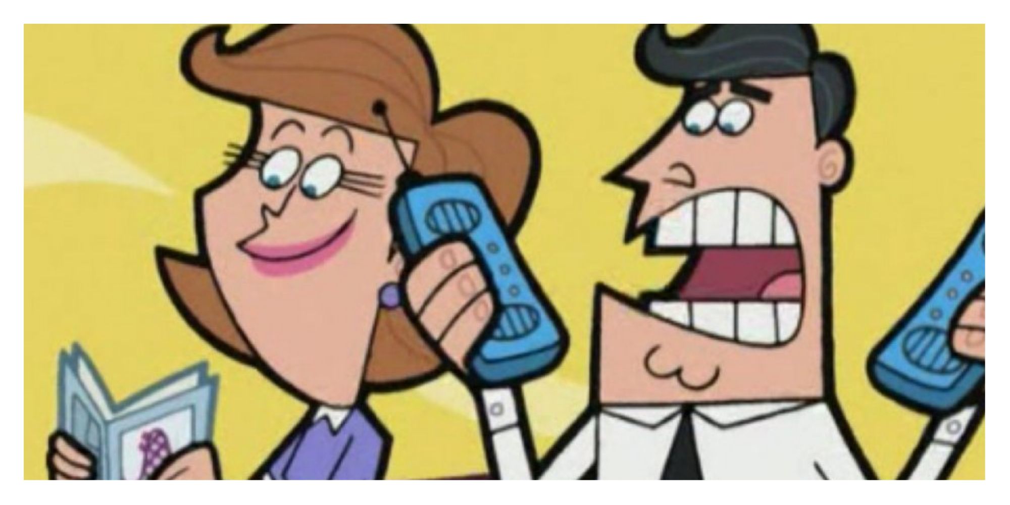 Timmy's Neglectful parents in Fairly OddParents