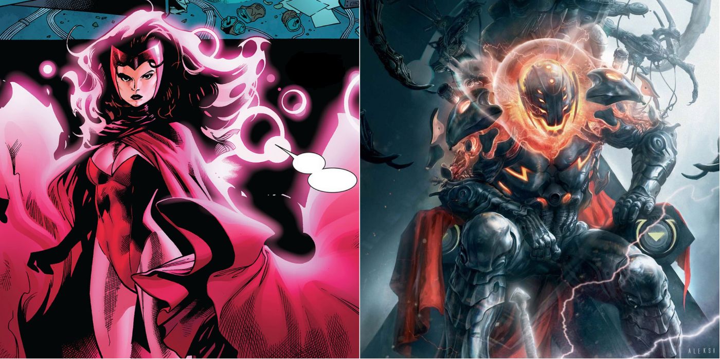 Scarlet Witch and Ultron