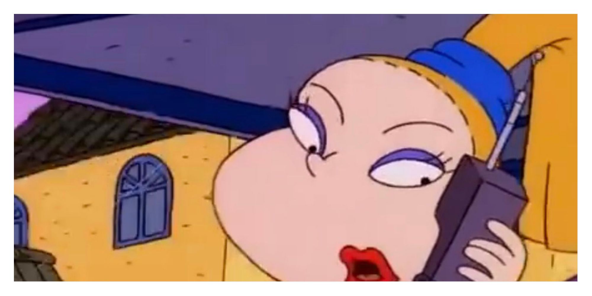 Charlotte Pickles from Rugrats on her phone