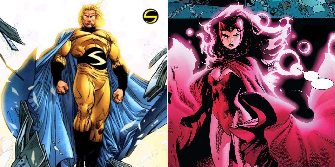 The Sentry and Scarlet Witch