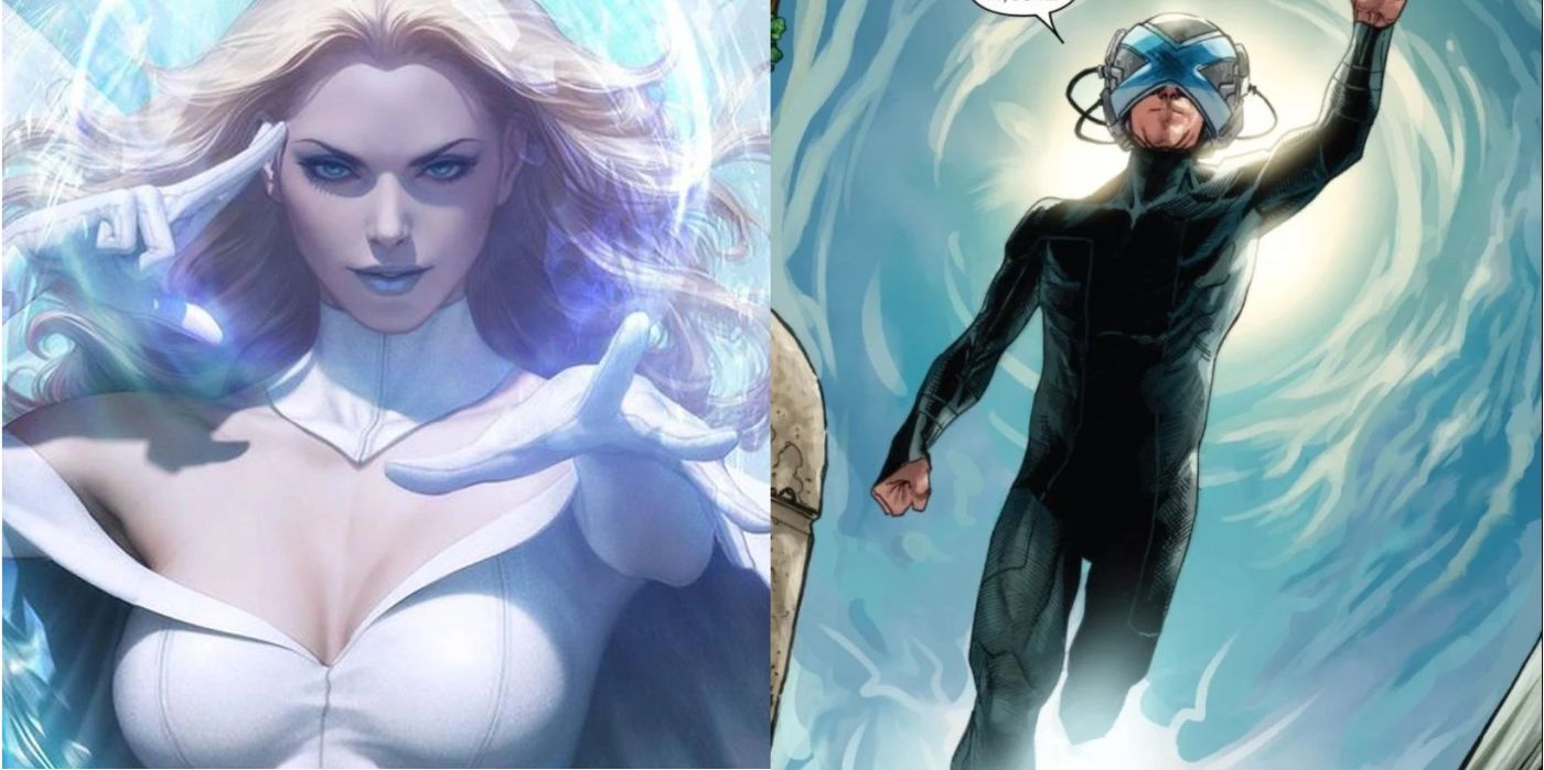Emma Frost and Professor X