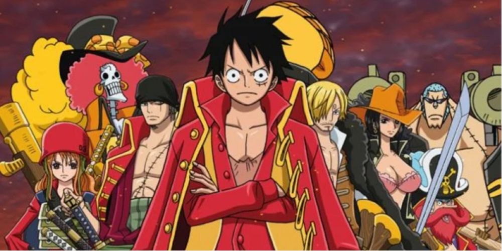 The Straw Hat crew in One Piece Film: Z