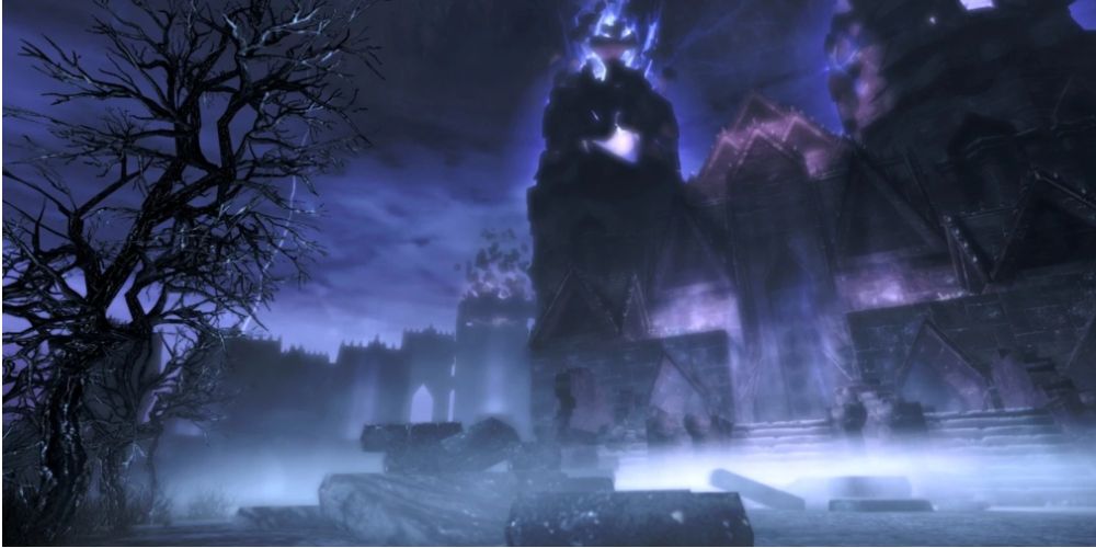 The Soul Cairn, the plane hidden within Soul Gems, in The Elder Scrolls V: Skyrim - Dawnguard