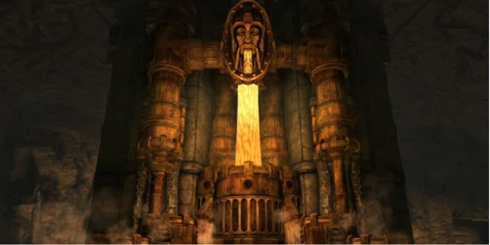 The Aetherium Forge, part of the "Lost To The Ages" questline, in The Elder Scrolls V: Skyrim 