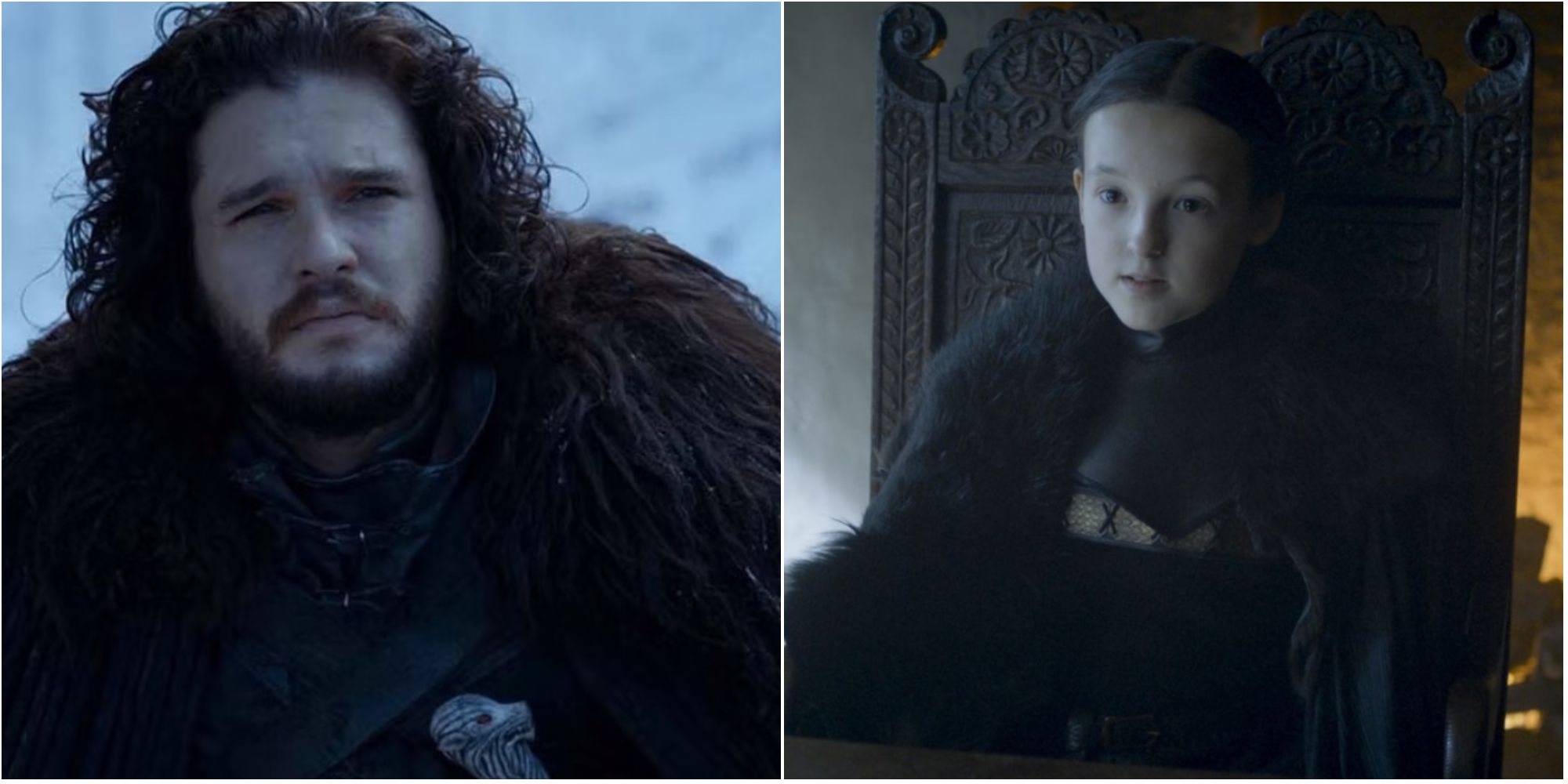 Jon Snow and Lyanna Mormont