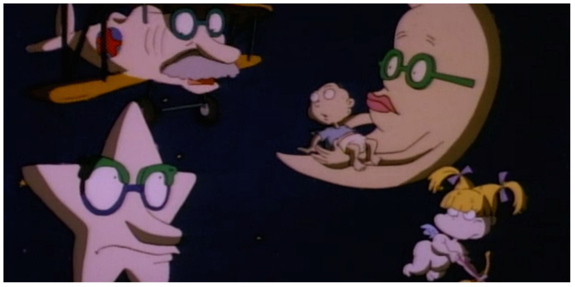 Tommy's fever-induced hallucinations in season 1 of Rugrats