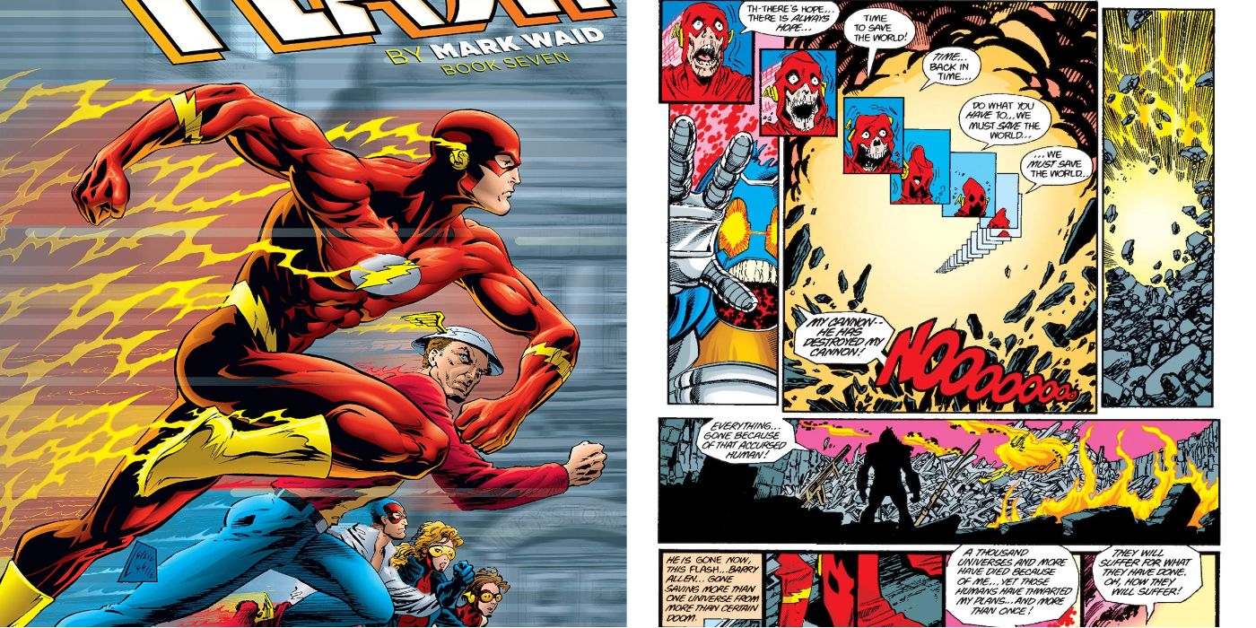 The Flash by Mark Waid and The Death of Barry Allen
