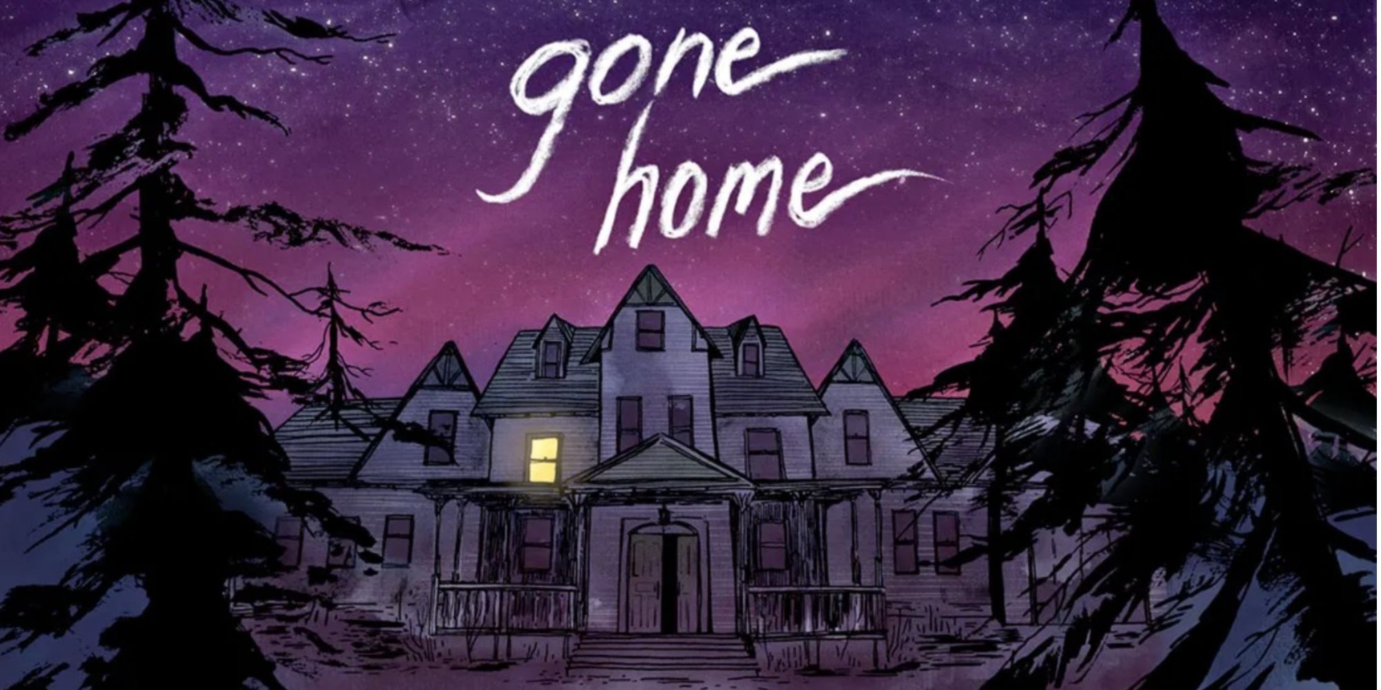 Promotional art for the game Gone Home