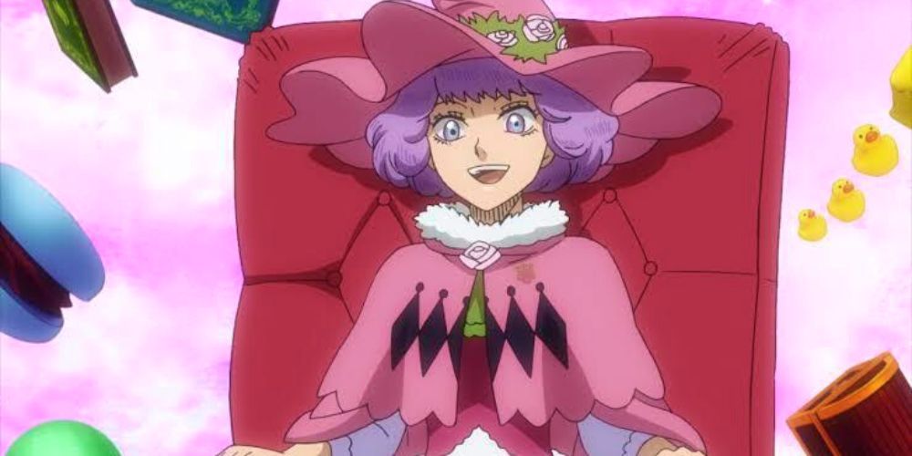 Coral Peacock Captain Dorothy in her Glamour World in Black Clover