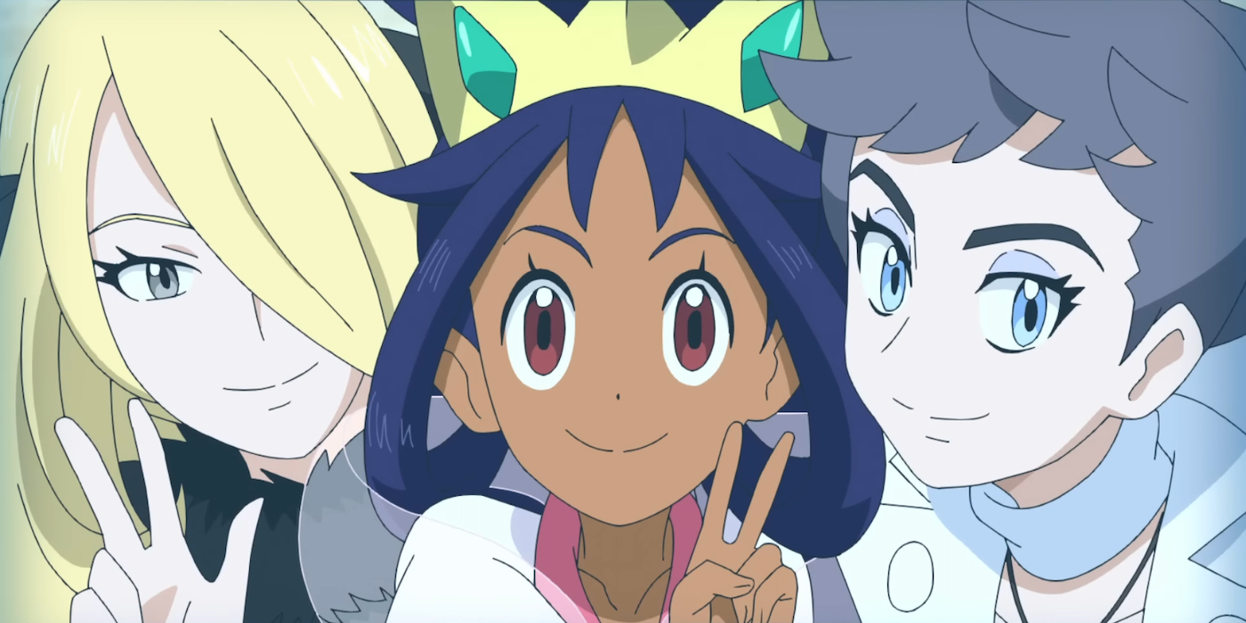 Pokemon cynthia and diantha