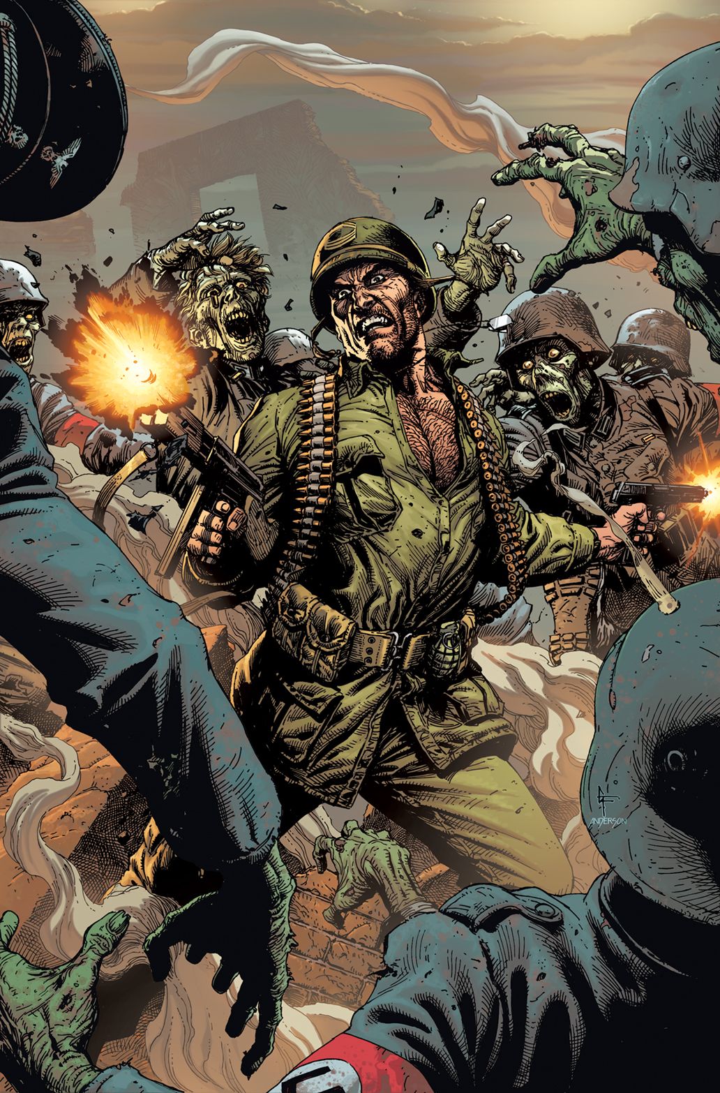 DC’s Sgt. Rock Takes On the Evil Dead in Bruce Campbell-Written Series