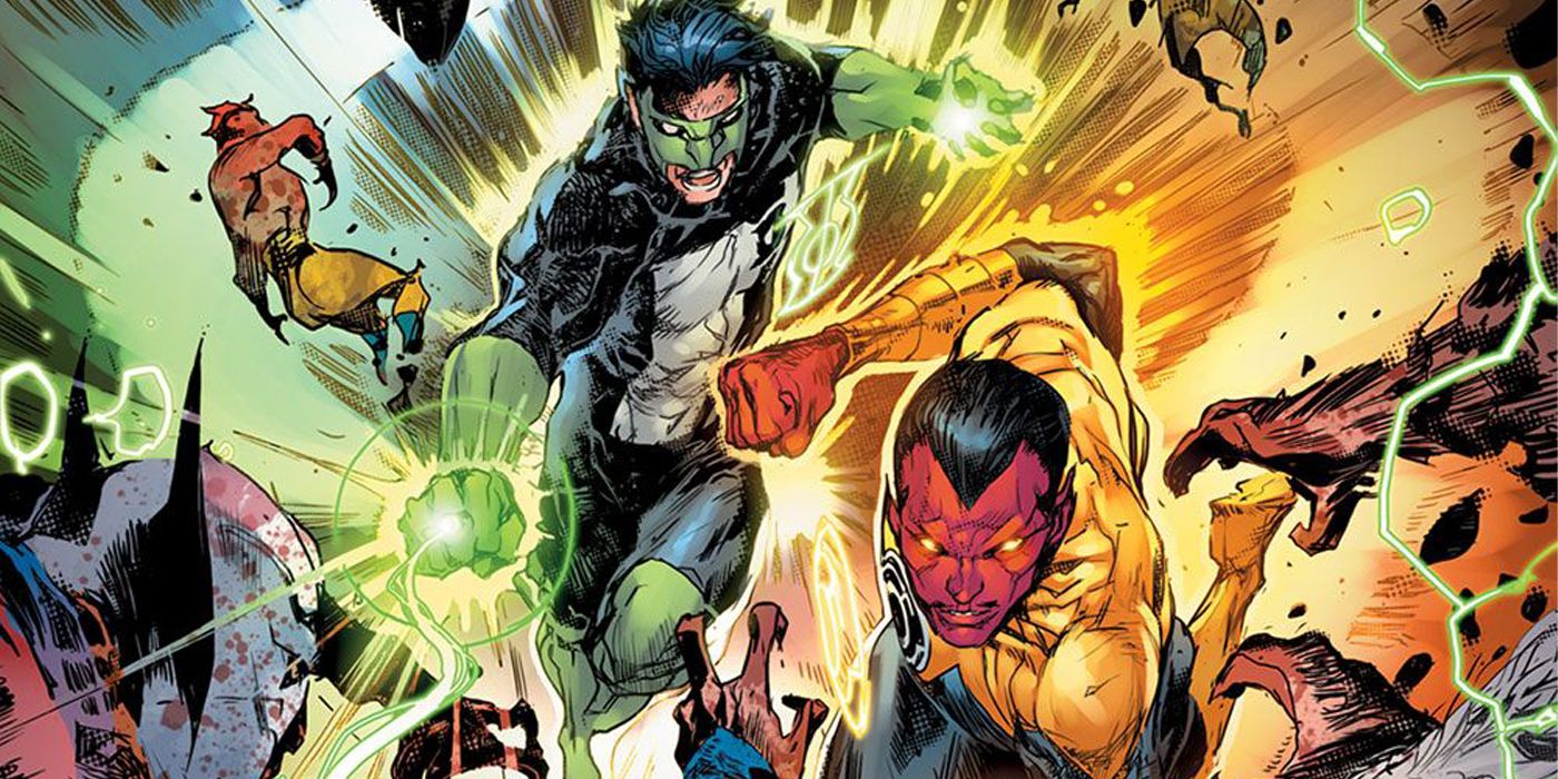 DCeased War of the Undead Gods 2 Kyle Rayner Sinestro Header