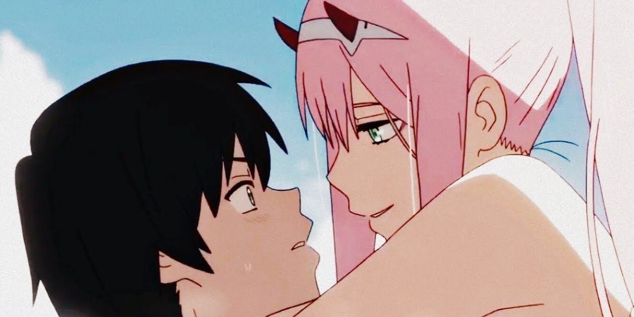 Hiro and Zero Two from Darling In The FranXX.