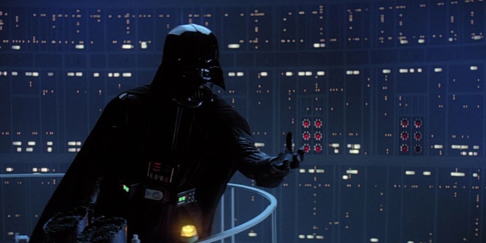 Darth Vader reveals that he is Luke Skywalker's father in Star Wars Episode V: The Empire Strikes Back