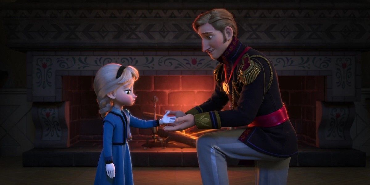 King Agnarr and Elsa in Frozen