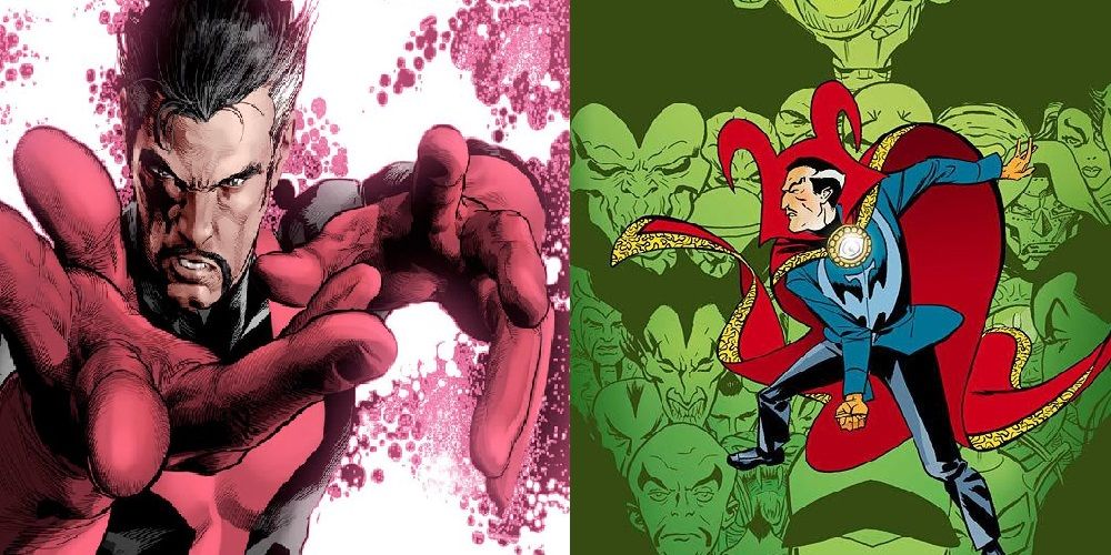 The best Marvel Comics Doctor Strange artists, ranked by skill and popularity. Image: Two different Doctor Strange comic book artworks side by side.