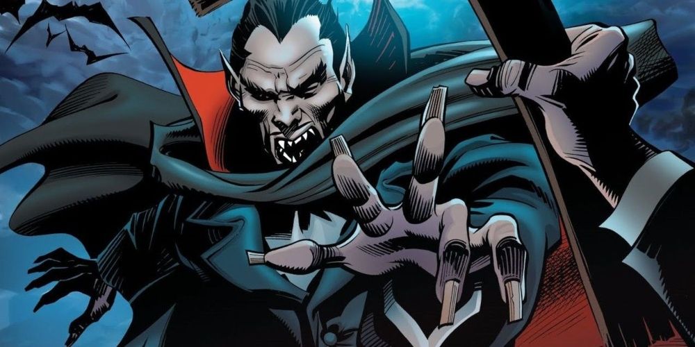The vampire Dracula as he appears in Marvel Comics
