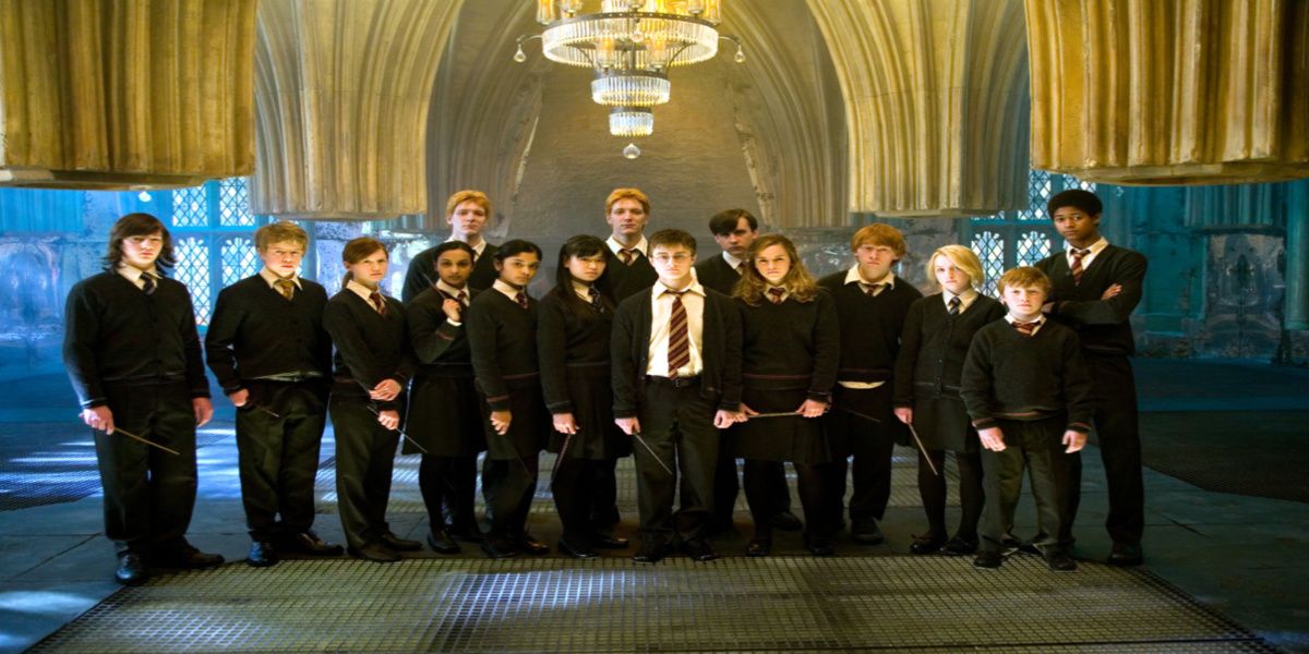 Dumbledore's Army from The Order of the Phoenix
