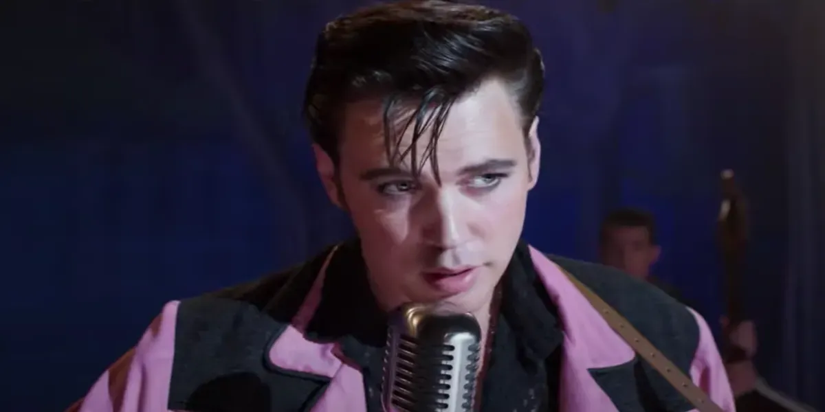 Austin Butler's Elvis Presley singing in the musical biopic about his life