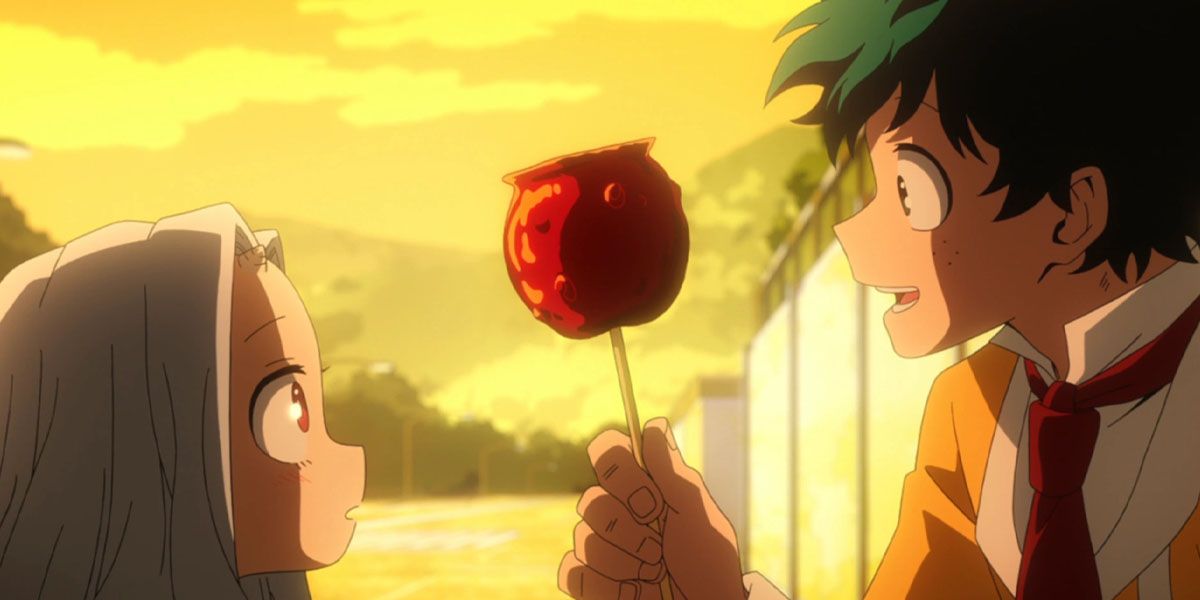 Deku Gives Eri A Candy Apple In My Hero Academia