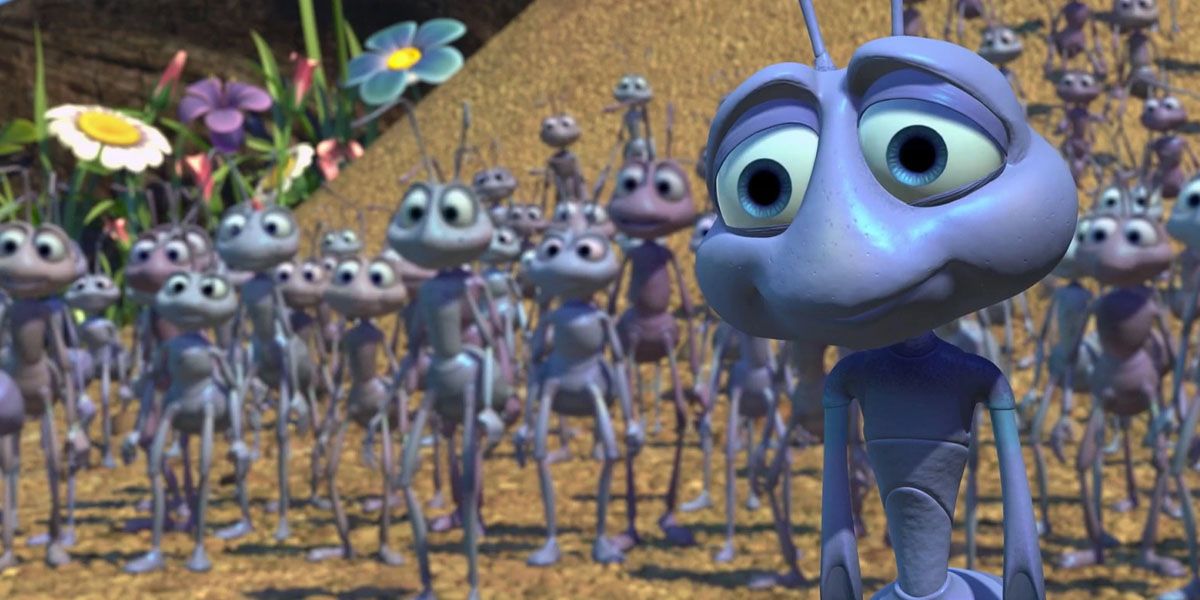 Flik And Ants In A Bug's Life