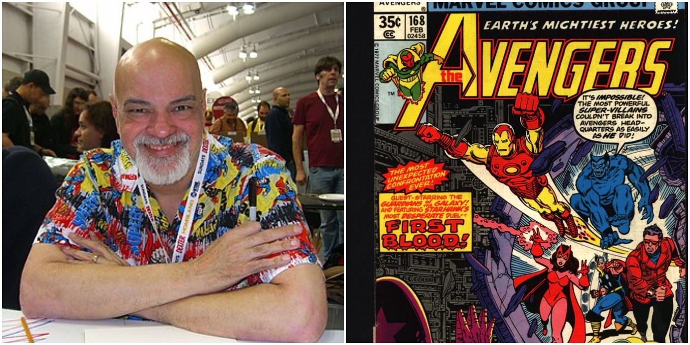 George Pérez and Iron Man Avengers 168 - amazing comic book artist