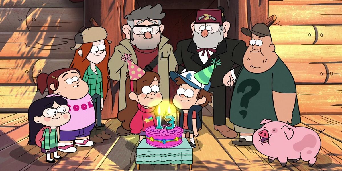 Gravity Falls, tout le monde célèbre l'anniversaire de Mabel et Dipper