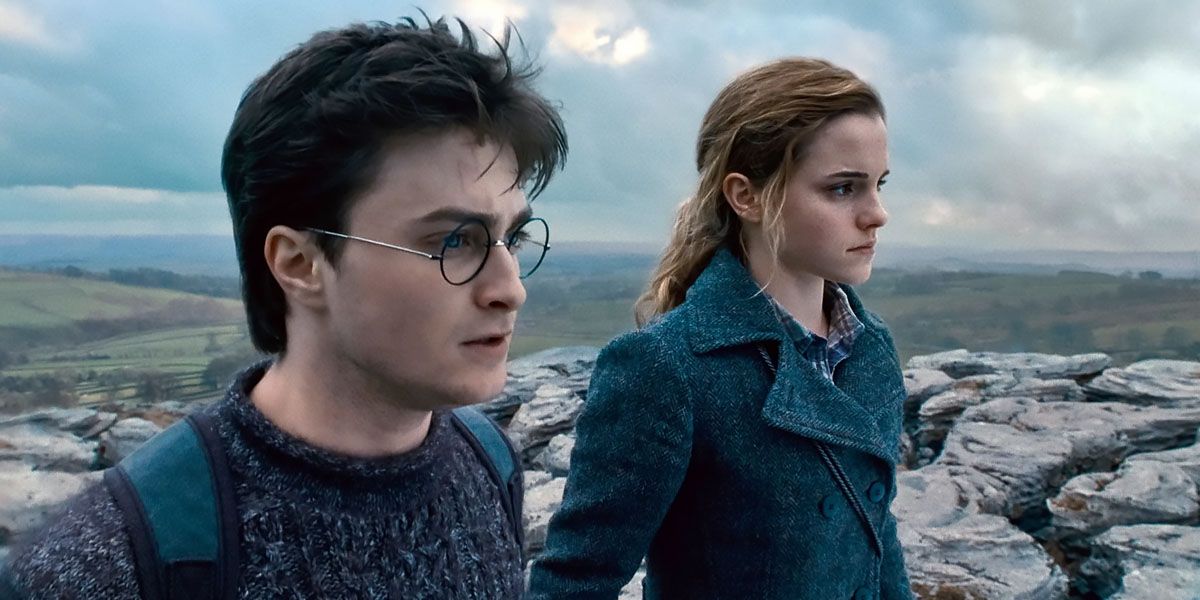 Harry Potter and Hermione Granger in Harry Potter And The Deathly Hallows: Part 1