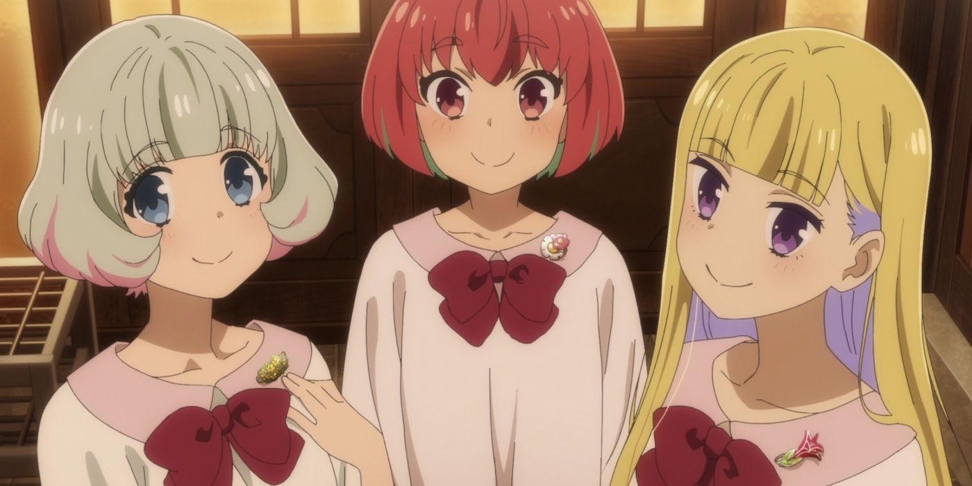 Kana, Hibiki and Reimi in Healer Girl 