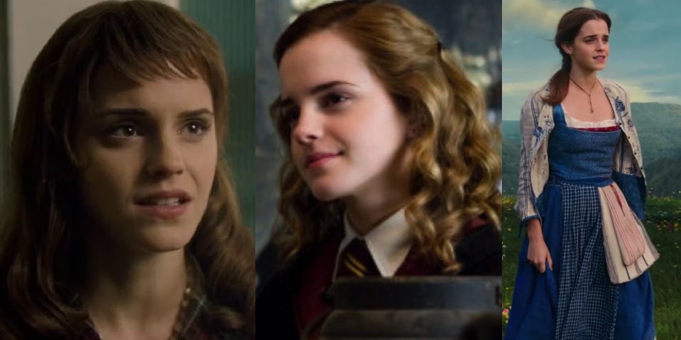 Lucy, Hermione, Belle - Emma Watson characters