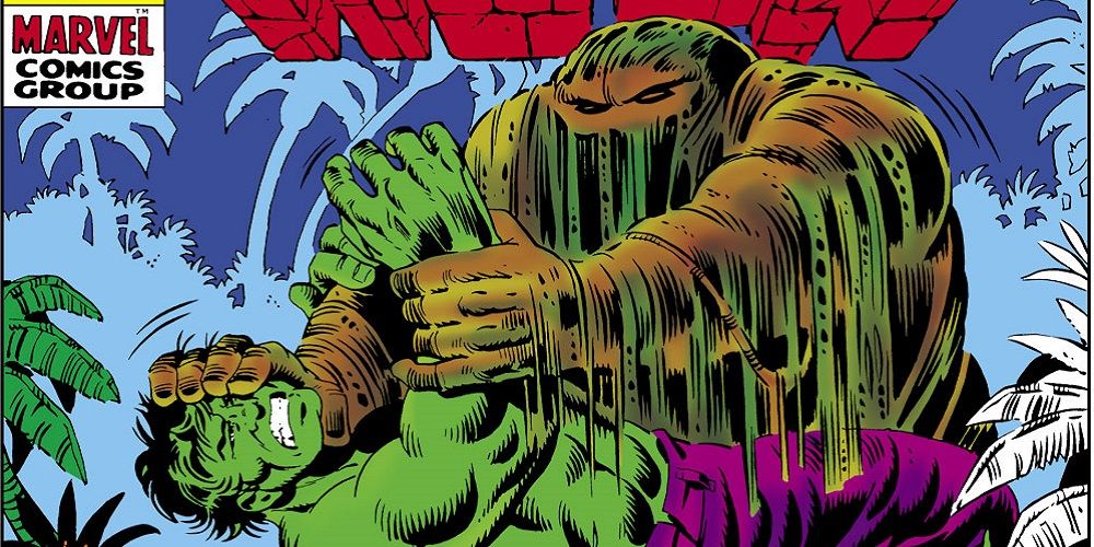 Hulk 121 cover art with Glob
