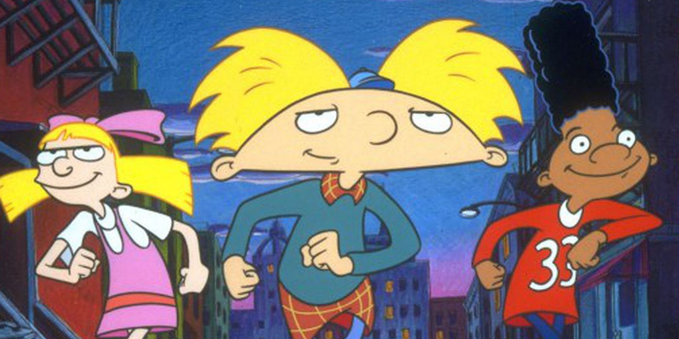 Arnold, Helga, and Gerald in Hey Arnold