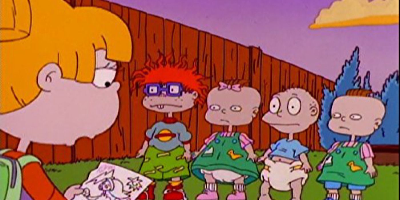 Angelica, Tommy, Chuckie, Lillian, and Kimi - Rugrats