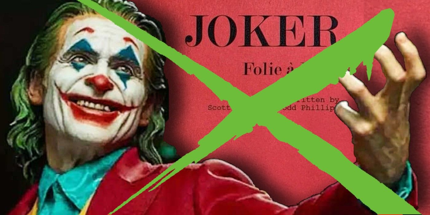 Joker Sequel Is a Terrible Idea