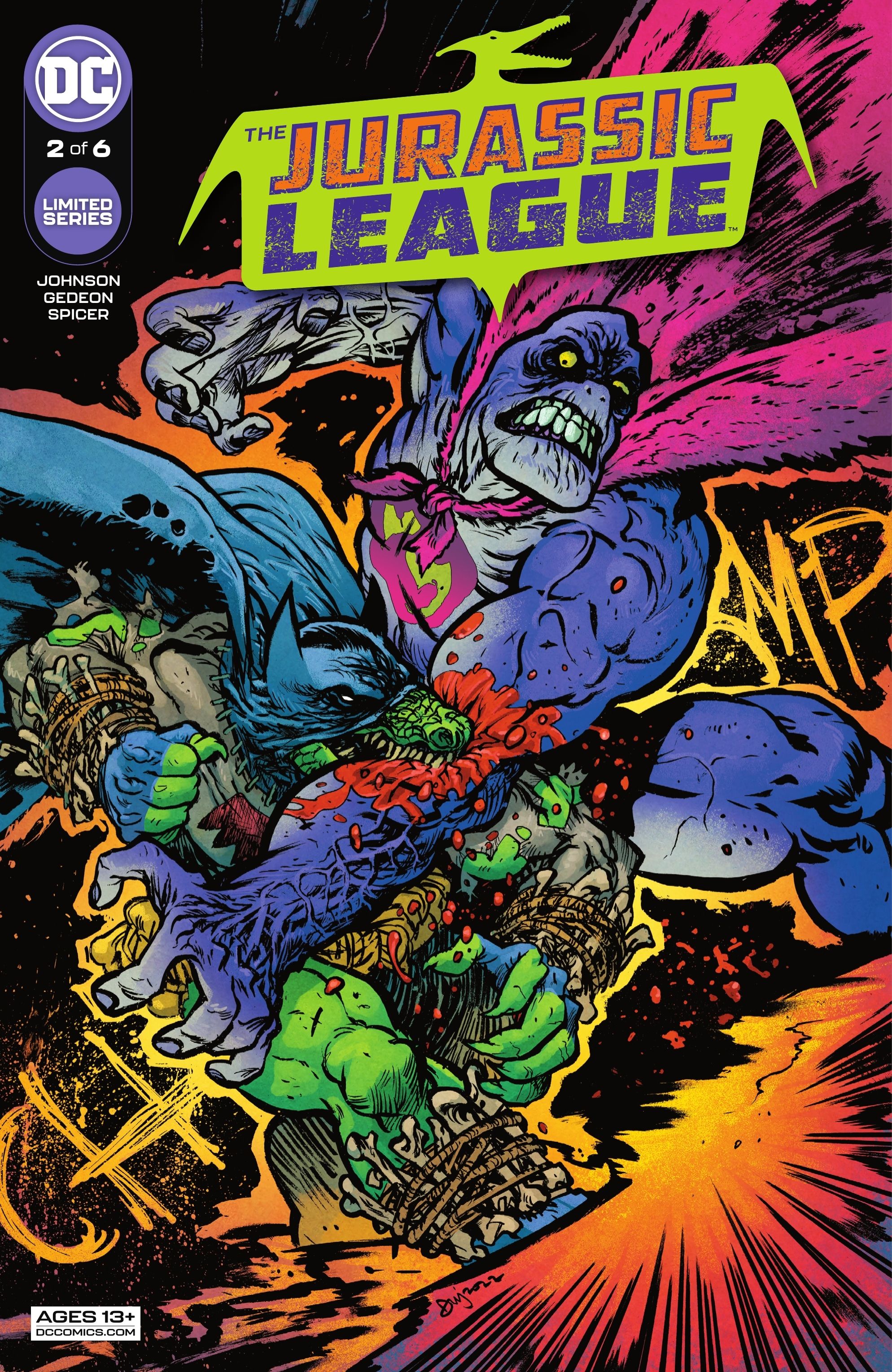 Cover of Jurassic League #2 