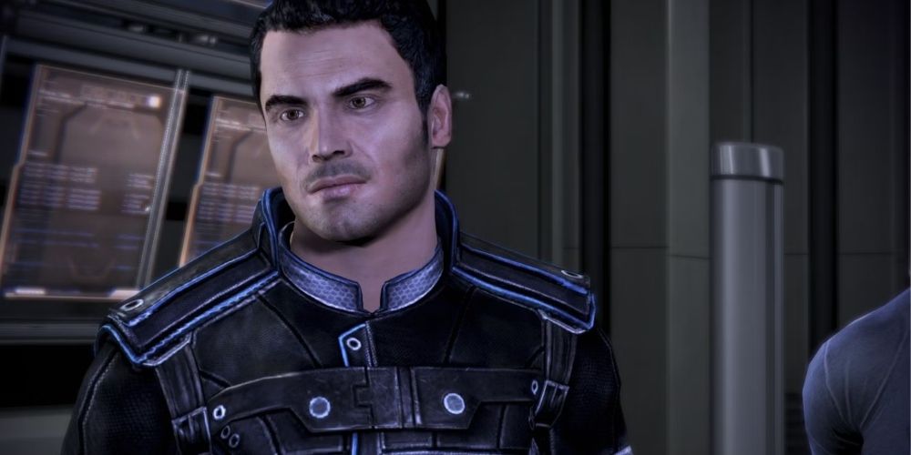 Kaidan Alenko aboard the Normandy in Mass Effect 3