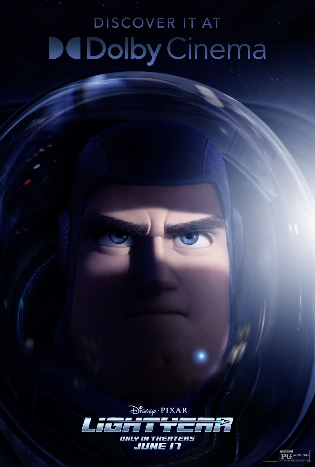 Chris Evans' Buzz Is Ready for Action in Lightyear's Dramatic New Poster