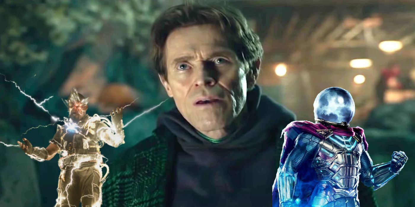 Electro, Norman Osborn, and Mysterio