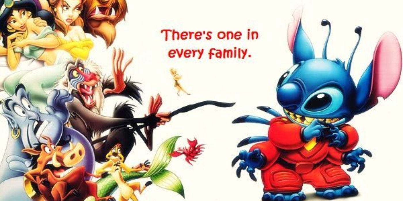 Lilo & Stitch's Advertising Pitted the Alien Against Other Disney