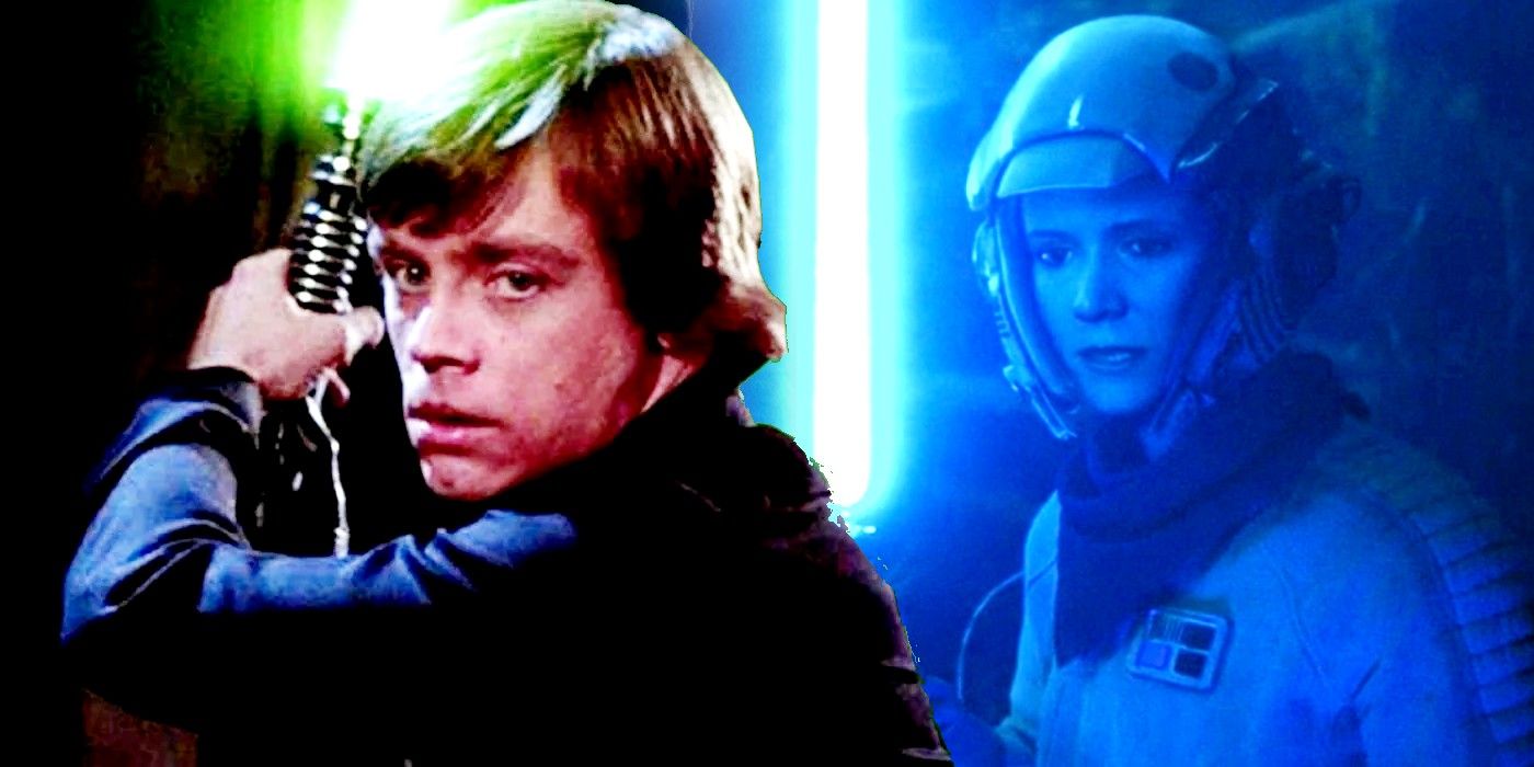 Luke and Leia as Jedi