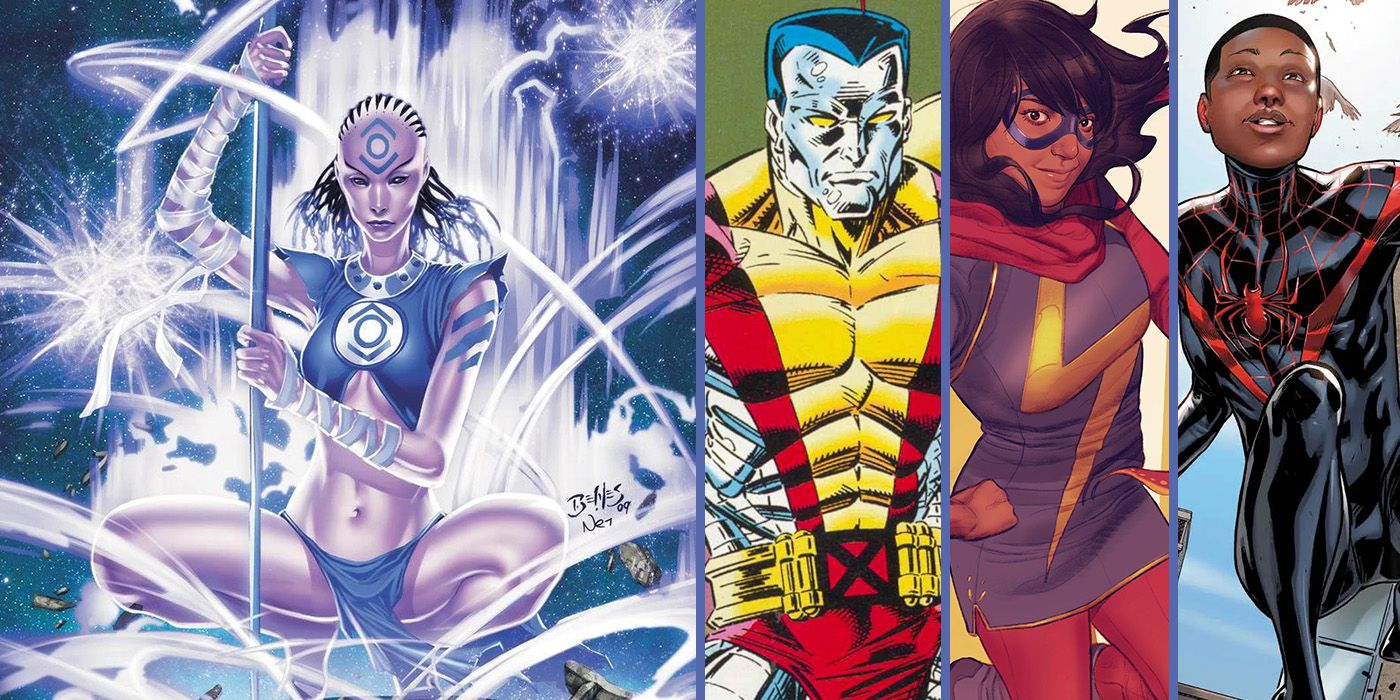 Colossus, Ms Marvel and Miles Morales join the Indigo Tribe