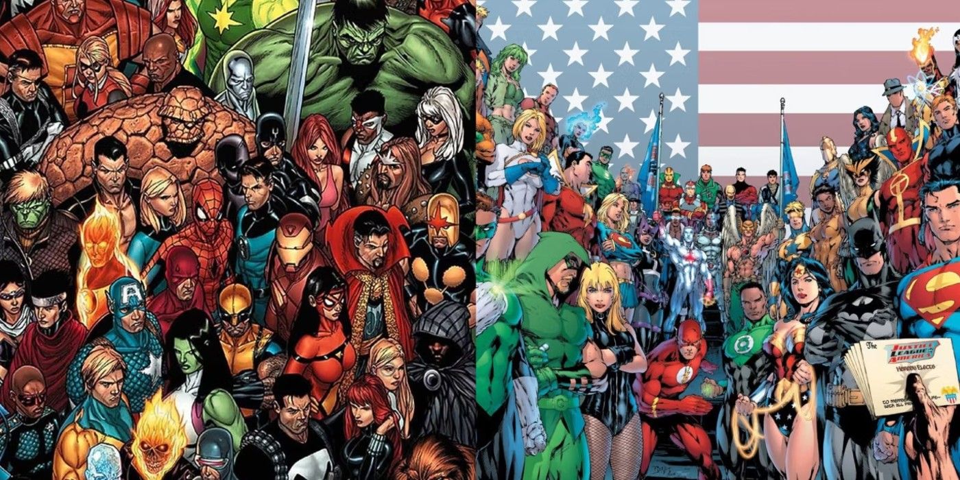 Top 108+ Imagenes de dc y marvel - Destinomexico.mx