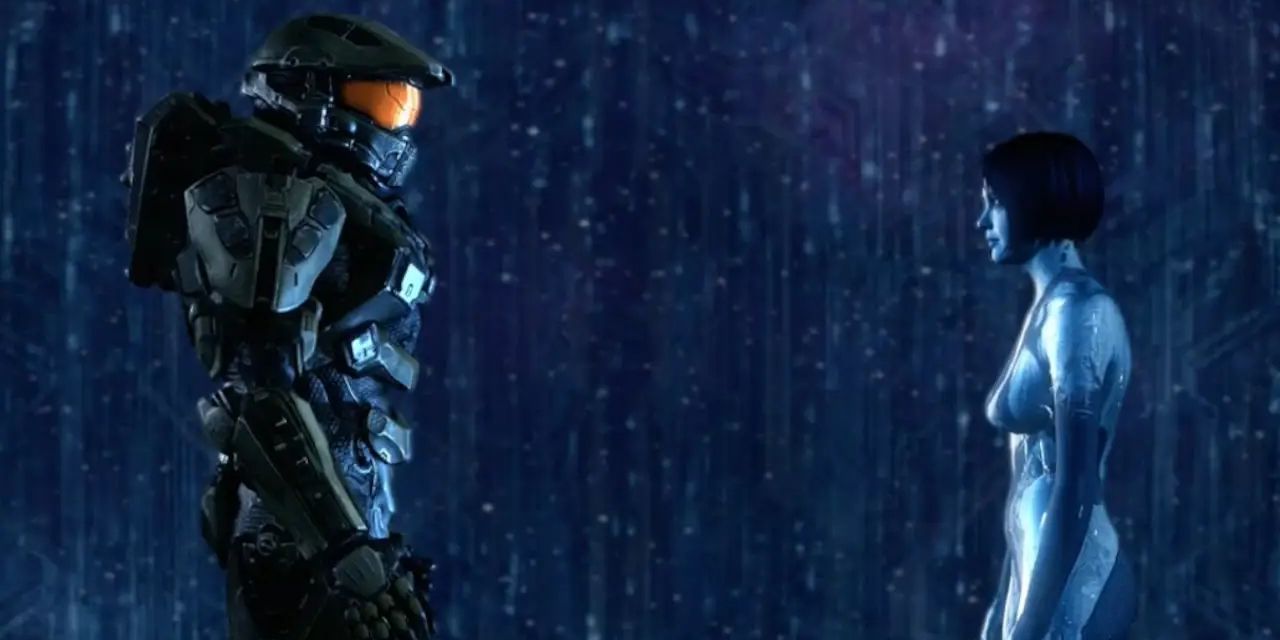 Master Chief and Cortana in Halo 4